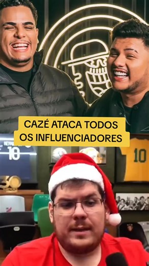 Cazé Ataca Influenciadores na Globo
