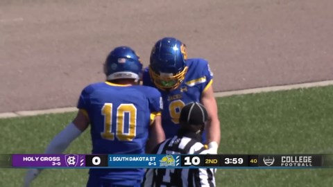 Mark Gronowski college football highlights at South Dakota State