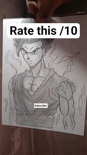 Gohan drawing#dragon Ball Z#beast mode#animeeartsketzo#drawing