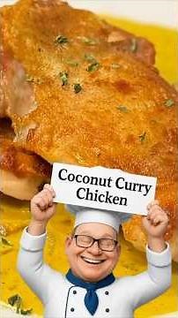Crispy Coconut Curry Chicken