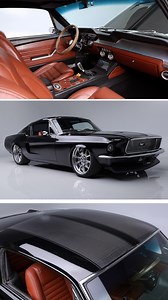 Power, performance and pure craftsmanship. This 1968 Ford Mustang custom fastback was built by Xcentrick Autosports and is powered by a Roush Performance 427ci V8 rated at 450hp, paired with a 5-speed Hurst shifter. It features a full carbon-fiber body, a leather interior and more. Selling with No Reserve during the 2025 Scottsdale Fall Auction, Oct. 15-18 at WestWorld. Learn more: bit.ly/AZ25FB-1968FordMustangCustomFastback_ | Barrett-Jackson