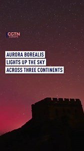 Aurora borealis lights up the sky across three continents