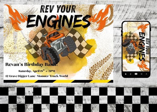 “🎉 Fun & Custom Digital Invitations 🎈 Perfect for Birthdays, Parties & Every Celebration ✨ Instant Download 💌” | Party in Print