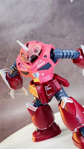 Tạo hiệu ứng hư hại sau trận chiến Z’Gok Freedom Seed #gundam #gunpla #zgok #freedom #neocuongpham