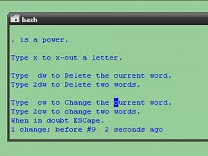 Lesson 2 - The vi Editor
