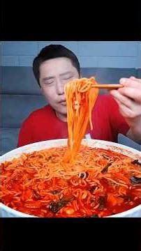 Unlimited Spicy Seafood Ramen Mukbang | Extreme Eating Challenge | So Delicious & Satisfying!