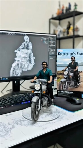 From 3D Model to Real-Life Miniature Figure 🚀 | 3D Printing & Design Process #ai #chatgpt #anime