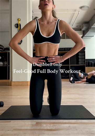 Spicy Full Body Workout with Dumbbells at Home