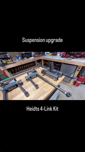 14 reactions | Nice upgrade here. @Jonez.garage is installing a four-link setup on his 64 Ford Falcon. | Heidts Hot Rod & Muscle Car Parts | Facebook