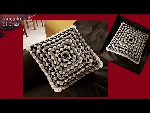 How to do crochet pillow “Pyramid“💕easy crochet step by step💕
