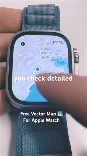How to Get Free Vector Map on Apple Watch
