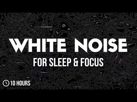 ⬜️ Block Out All Noise: 10 Hours of Pure White Noise for Deep Sleep & Study