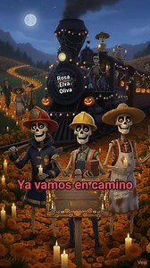 Ya vamos en camino #DiaDeLosMuertos #destacar | Rosa Elva Oliva