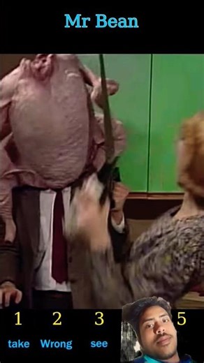 Mr. Bean Gets His Head Stuck in a Turkey | Mr. Bean (1997)