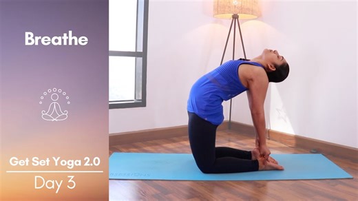 Breathe | Day 3 – Hatha Yoga Practice for Strength and Flexibility | Get Set Yoga Season 2