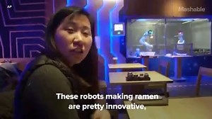 86K views · 1.1K reactions | These 2 robot chefs will make you ramen, proving college dreams DO come true. | FutureShift by Mashable | Facebook