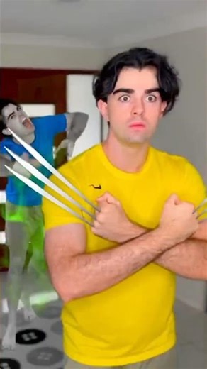 Wolverine Spider-Man Zombie NPC #wolverine #spiderman #shorts