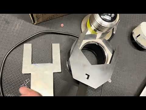 Airmar SS175 Thru Hull Transducer Installation