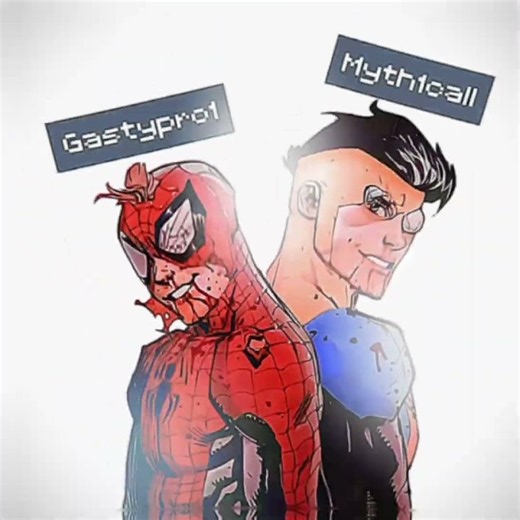 Collab Edit || Invincible and Spider Man Edit || Montagem Gritos Talento 3