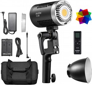 Godox ML60 Handheld LED Video Light, 60W 69000LUX Daylight 5600K Studio Portable LED... | bol