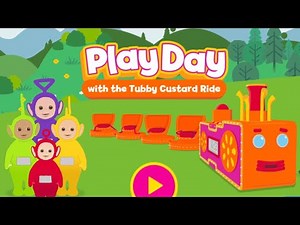 Teletubbies PlayDay with the Tubby Custard Ride - CBeebies Playtime Island