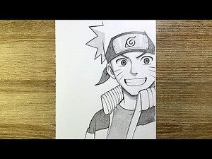 Comment dessiner Naruto | Comment dessiner Naruto étape par étape | Dessin Naruto