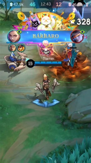 BÁRBARO COM IXIA NO MOBILE LEGENDS