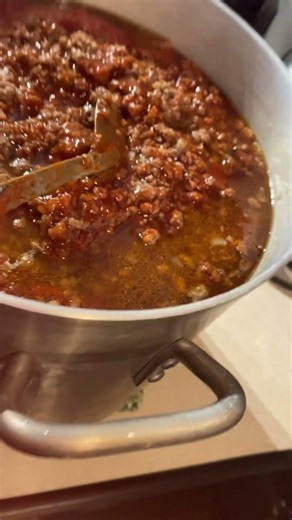 We're making and canning homemade Sloppy Joe so it's ready whenever we need a quick meal.