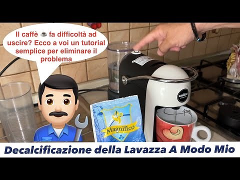 PULIZIA LAVAZZA A MODO MIO - come fare decalcificazione macchina del #caffè #tutorial facile 🫵🏻