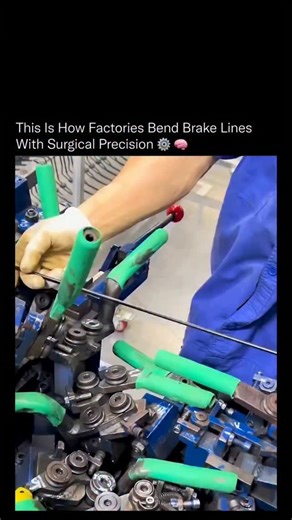 Neone Explain | This process looks effortless, but every bend has to be exact or the entire system falls apart. 🧩📐 Modern brake lines are formed using... | Instagram