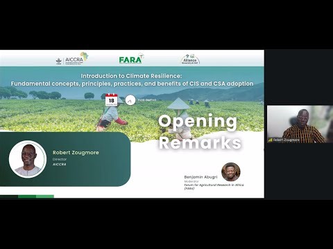 CSA learning series | Session 1: Intro to climate resilience