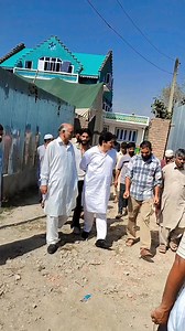 Mla sonawari hilal akbar lone shab,,,, today at Paribal Hajin | Javid Parray Sonawari