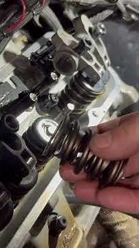 Change valve springs WITHOUT removing the heads!