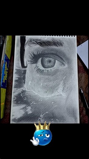 Hyperrealistic Drawing With graphite penciland and graphite powder on A4 size sheet [ 11/02/2026]
