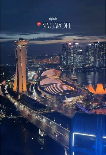 Ladies and gentlemen… ✨🌃 Singapore nights 🌃✨ Iconic skylines, buzzing streets, adventure at every turn — isn’t she magnificent? 📍@Gardens by the Bay 📍Singapore Flyer 📍CapitaSpring 📍Marina Bay #VisitSingapore #Singapore #travelbucketlist #nightview #gardensbythebay 📸(IG): @ang.nokhadze
