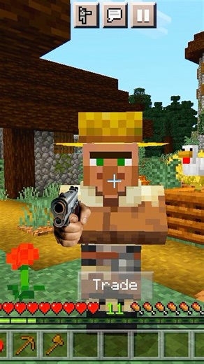 Minecraft, But Every SUBSCRIBE Adds a Block! 🤯🔫 #minecraft #minecraftshorts #shorts #minecrafthindi