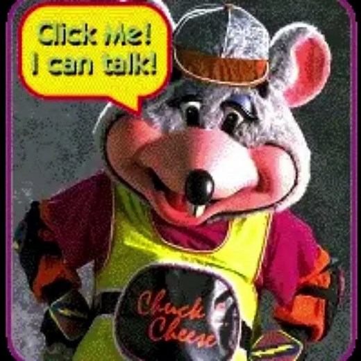 "Chuck E Cheese's Fun Net "Click Me I can talk!" audio clip