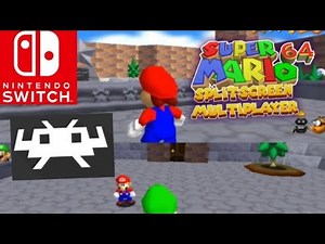 how to play Mario 64 split screen multiplayer on Nintendo switch