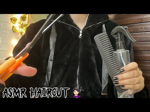 ASMR Fast & Aggressive Haircut 💇‍♀️ ✂️