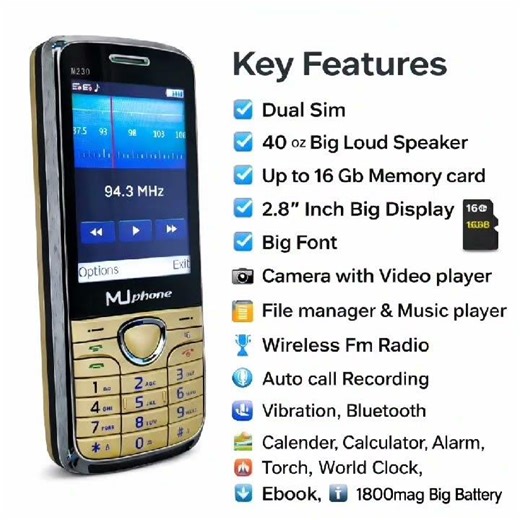 10 Best Leysky Keypad Phones | Feature Phone | Basic Keypad Phone | Type C keypad phone | Mobile