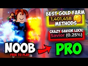 [DAY 20] New Best Gold Farm + INSANE Savior Luck! Noob to Pro Ultimate Tower Defense 2025