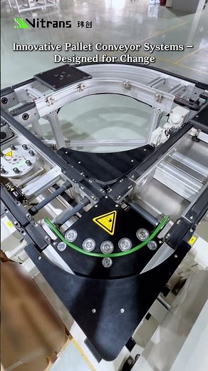 Industrial Conveyor Innovation Boosts Manufacturing Performance #conveyor #palletconveyor #machine