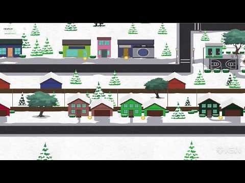South Park: The Stick of Truth Interactive Map Tour