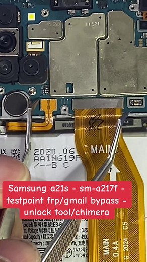 Samsung A21s FRP Bypass: Test Point & Unlock Tool Guide