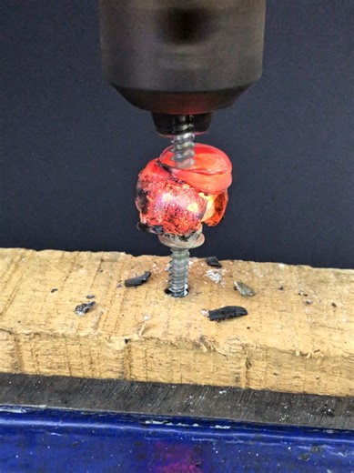 Screw Bit Experiment – Glass Marble Test Part 21 #drillexperiment #ToolHack #diyexperiment #fyp #oddlysatisfying