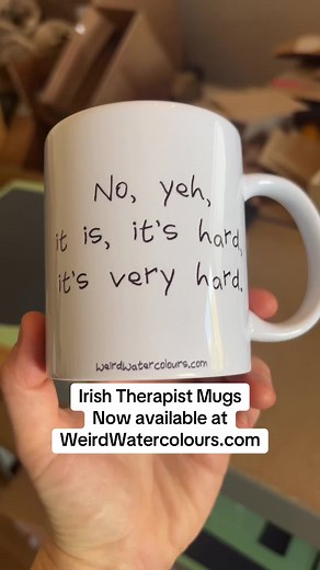 Unique Irish Therapist Mugs - Shop Now at WeirdWatercolours.com