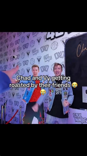 Chad and Vy getting roasted by their friends 😭😭 #fyp #chadwildclay #vyqwaint #spyninjas #trending