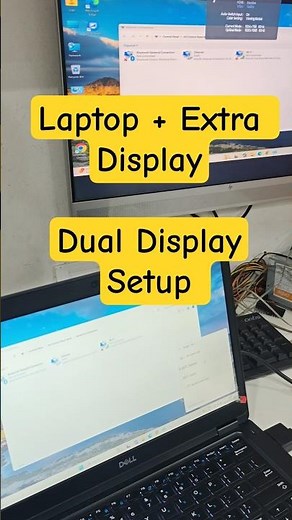 monitor connects to Laptop