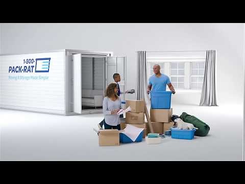 1-800-PACK-RAT Long Distance Moving Commercial (15 Second Spot)