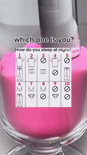 Which combo do you sleep with? #viral #sand_bingo #fyp #reel #explore